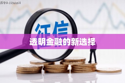 阿尔山透明金融的新选择