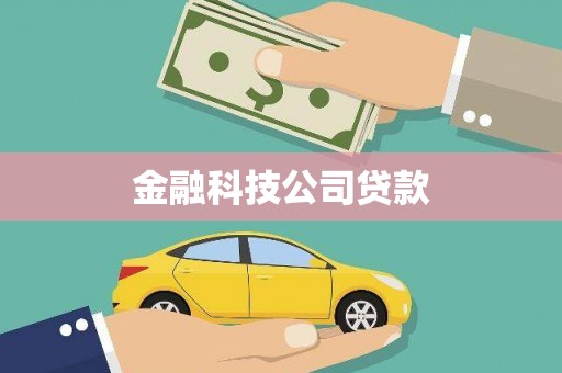 临邑金融科技公司贷款