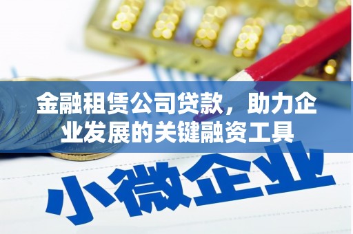 修文金融租赁公司贷款，助力企业发展的关键融资工具