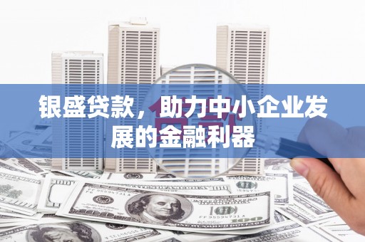 嘉祥银盛贷款，助力中小企业发展的金融利器
