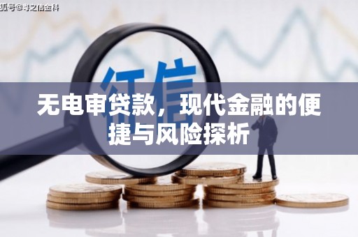 民权无电审贷款，现代金融的便捷与风险探析