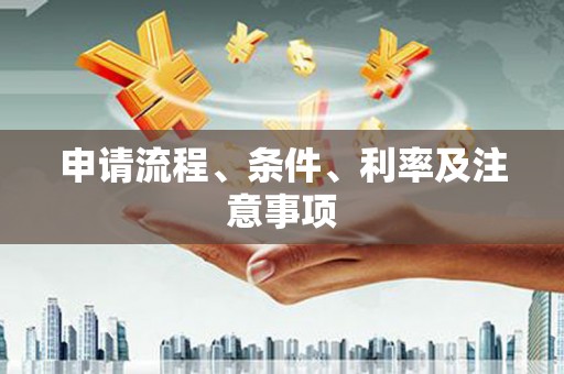 宜秀申请流程、条件、利率及注意事项