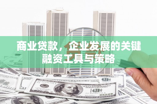 溆浦商业贷款，企业发展的关键融资工具与策略