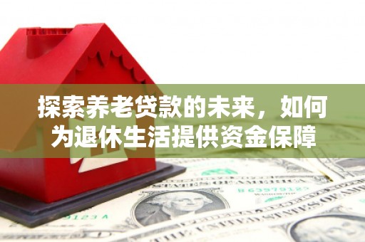 西林探索养老贷款的未来，如何为退休生活提供资金保障
