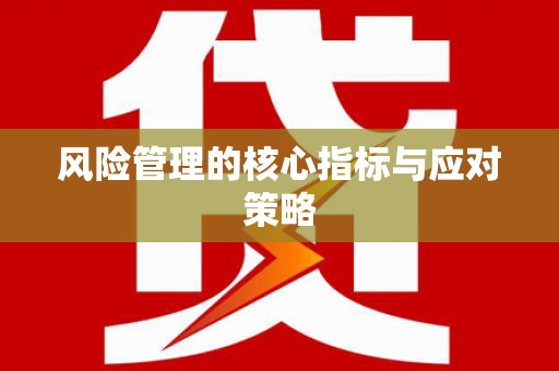 筠连风险管理的核心指标与应对策略
