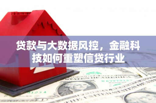 纳溪贷款与大数据风控，金融科技如何重塑信贷行业