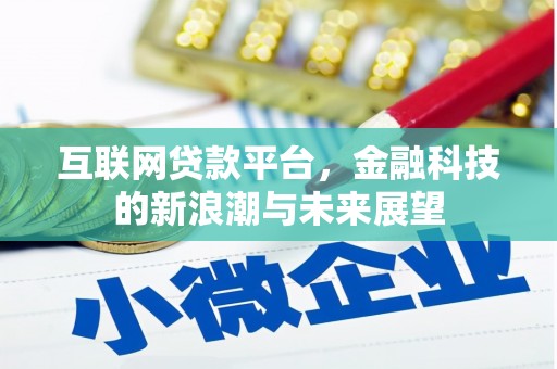 清河门互联网贷款平台，金融科技的新浪潮与未来展望