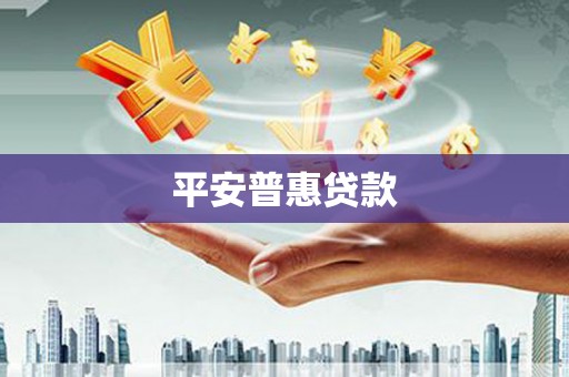 安龙平安普惠贷款