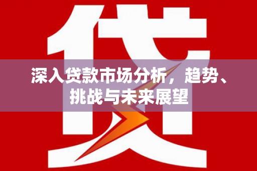 揭阳深入贷款市场分析，趋势、挑战与未来展望