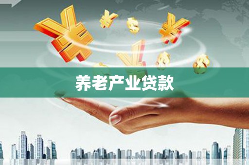 汉川养老产业贷款