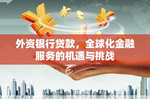 松溪外资银行贷款，全球化金融服务的机遇与挑战